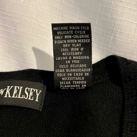 Cardigans~2~Periwinkle & Black / Kerri n Kelsey - Picture 10 of 12